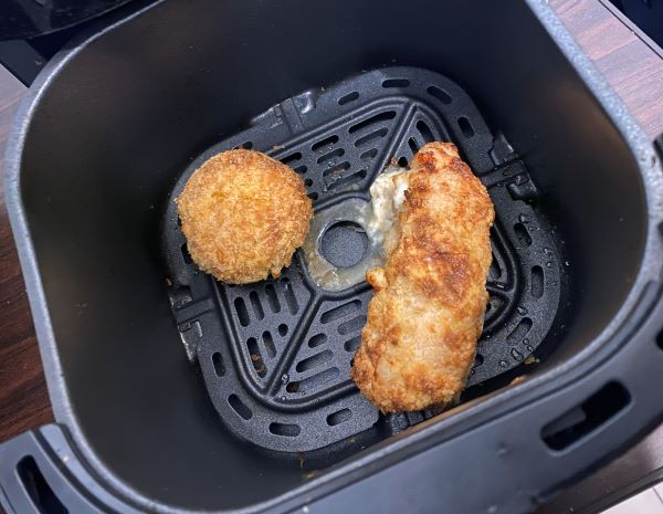 チーズささみとコロッケ