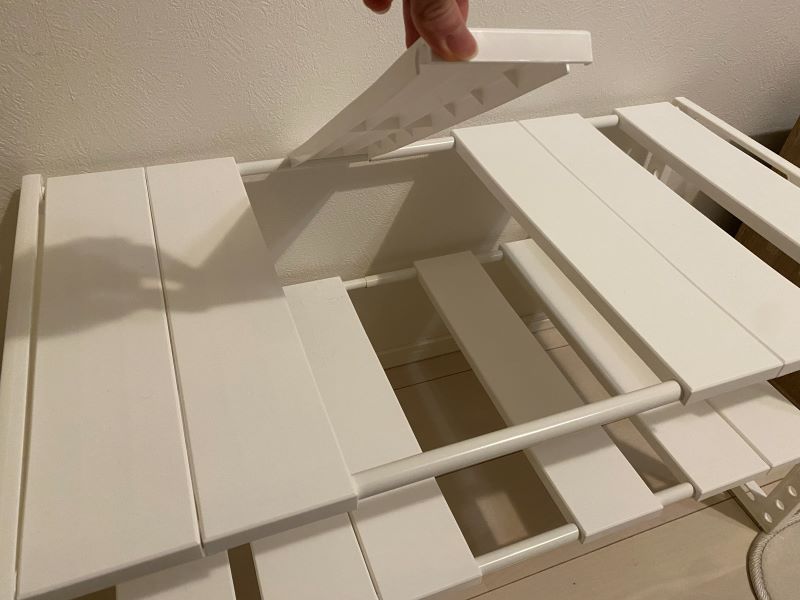 シンク下伸縮ラック_組み立て