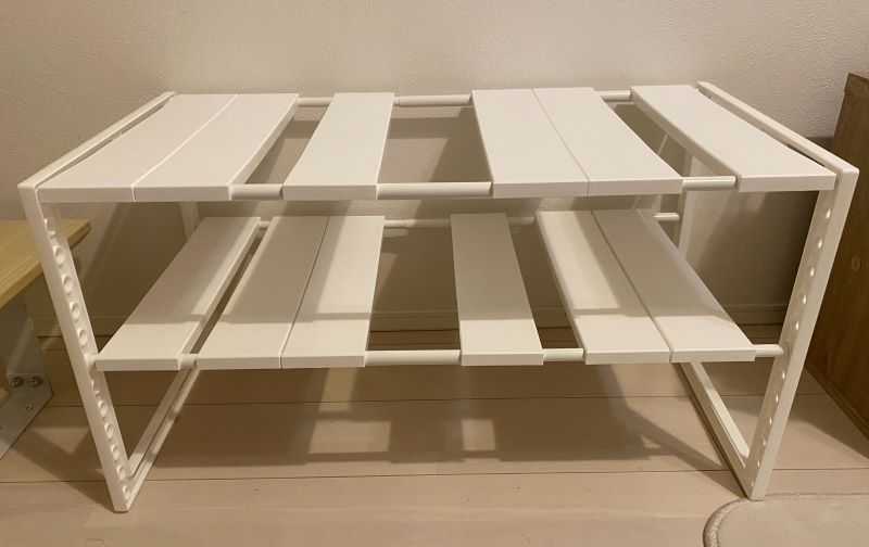 シンク下伸縮ラック