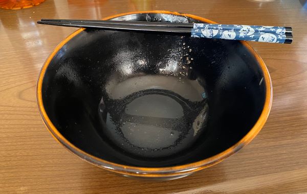 ラーメン完飲の画像